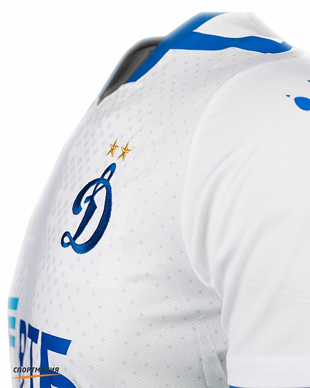 3091074-104 Футболка игровая Kelme ФК Динамо Москва белый, синий