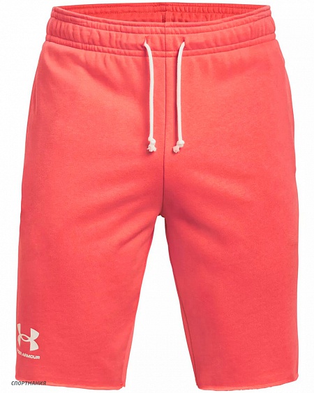 1361631-690 Шорты Under Armour Rival Terry Shorts красный, белый