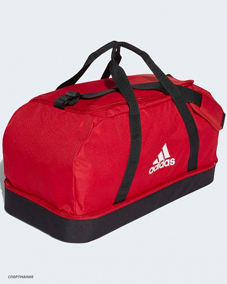 GH7272 Сумка спортивная Adidas Tiro Duffel Bag Bottom Compartment красный, белый, черный