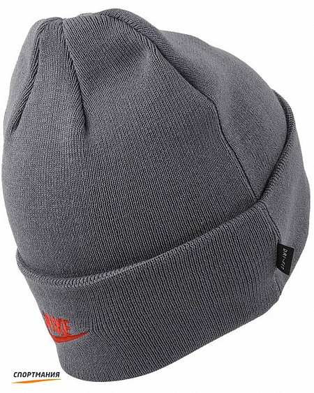 CK2298-056 Шапка Nike Atletico Madrid Dry Beanie серый, оранжевый