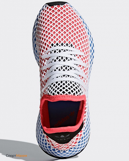 DA9610 Детские кроссовки Deerupt Runner J красный, синий