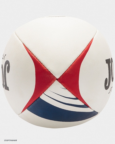 400679.206 Мяч Joma для регби J-Training белый, черный, красный, темно-синий