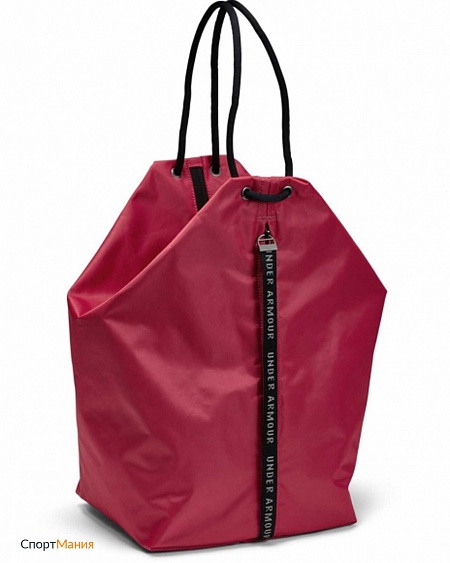 1306394-671 Женский рюкзак-мешок Under Armour Essentials Sackpack красный, черный