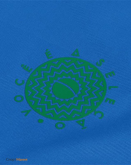 BA5462-453 Рюкзак-мешок Nike Stadium Brazil Gymsack синий, желтый, зеленый