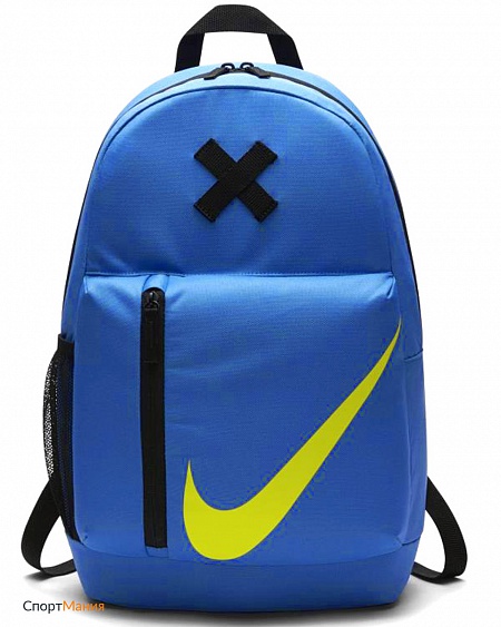 BA5405-476 Рюкзак детский Nike Elemental синий, неоновый-желтый, черный