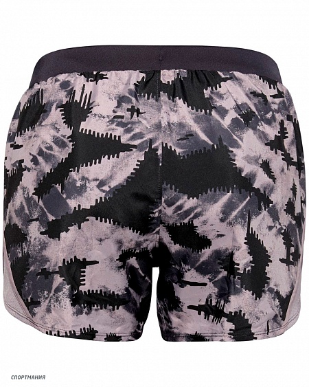 1350198-591 Шорты для бега Under Armour Fly By 2.0 Printed Short черный, серый