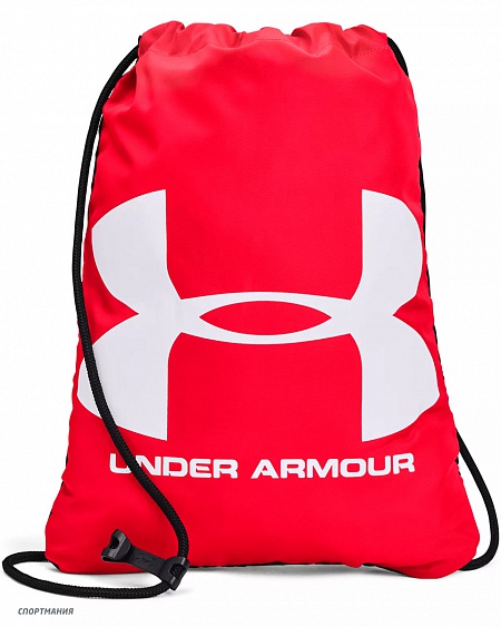 1240539-601 Рюкзак-мешок Under Armour Ozsee Sackpack красный, черный, белый