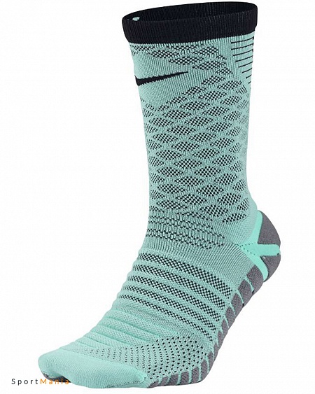 SX5381-391 Носки тренировочные Nike Strike Mercurial Crew голубой, черный