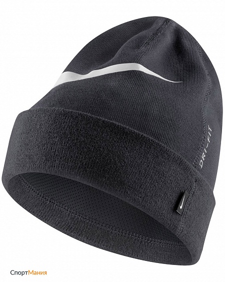 AV9751-060 Шапка Nike U Nk Beanie GFA Team серый, белый