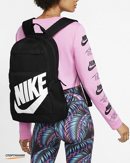 BA5876-082 Рюкзак Nike Elemental 2.0 черный, белый