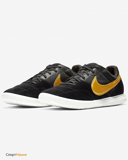 AV3153-077 Футзалки Nike Tiempo Premier II Sala IC черный, желтый