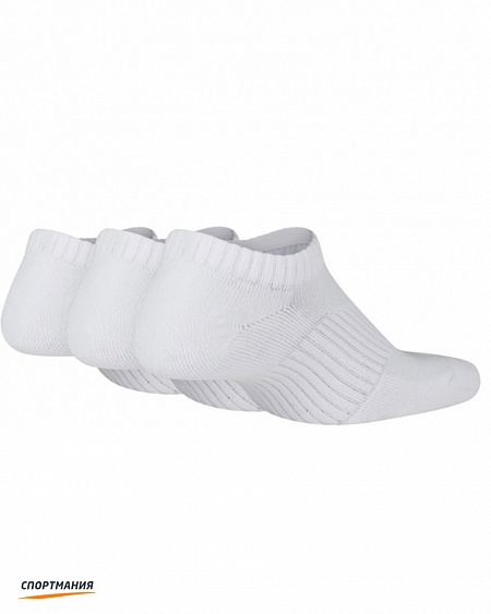 SX4721-101 Детские носки Nike Yth Cushion No Show (3 пары) белый