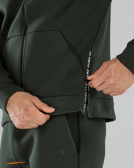 FA-MJ-0103-KHK Толстовка Fifty Balance зеленый