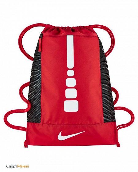 BA5342-657 Рюкзак-мешок Nike Hoops Elite Basketball красный