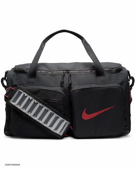 CK2800-010 Сумка Nike Utility S Duff - GFX черный, красный