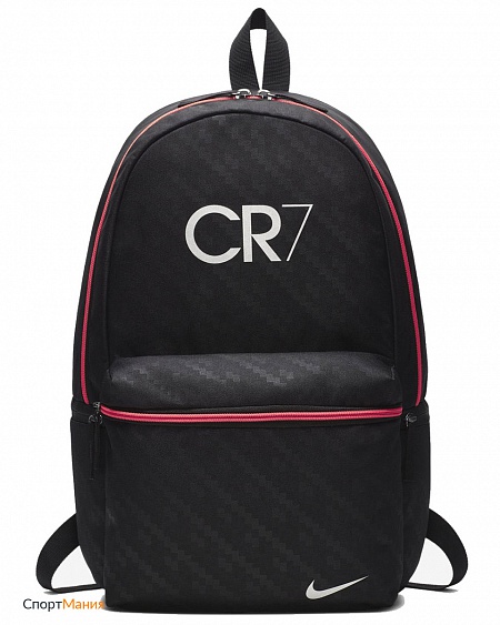 BA5561-010 Детский рюкзак Nike CR7 FB черный, розовый