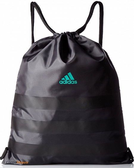 AI3706 Сумка для обуви Adidas Ace GB 16.2 черный, бирюзовый