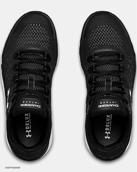 3022601-003 Кроссовки для бега Under Armour Charged Intake 4 черный, белый
