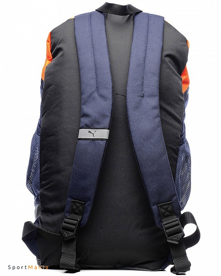 07439604 Рюкзак Puma Echo темно-синий, оранжевый, серый