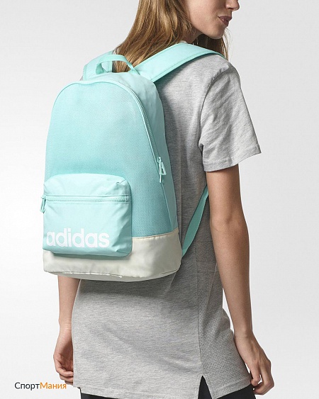 CE4212 Рюкзак женский Adidas Color Elements Daily голубой, белый