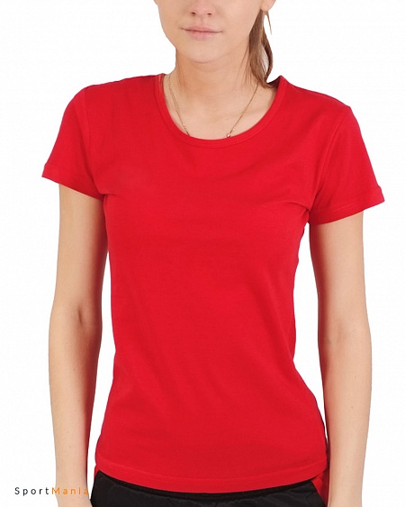 02W-14 Футболка женская Galant красный