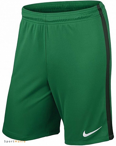 725881-319 Футбольные шорты для голкипера Nike League Knit NB зеленый, белый