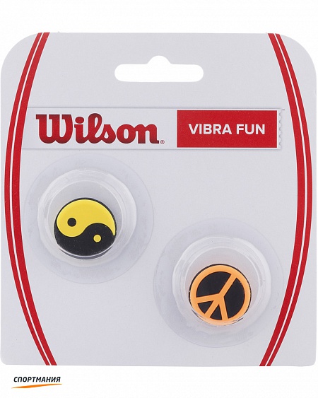 WRZ537200 Виброгаситель Wilson Vibra Fun N Ying Yang Peac желтый, черный