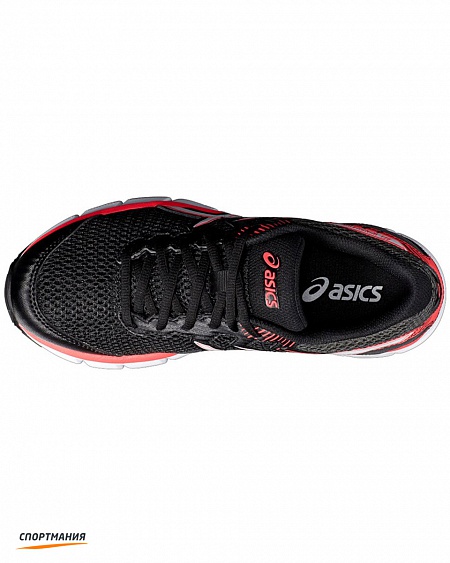 T67VQ-001 Женские беговые кроссовки Asics Gel-Windhawk черный, красный женщины цвет черный, красный