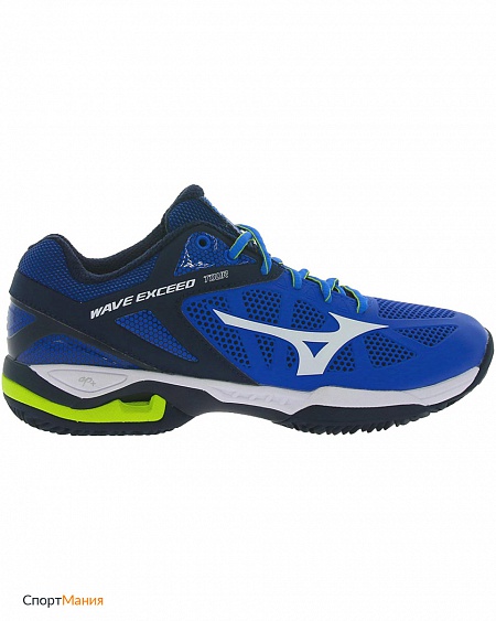 61GC1650-01 Теннисные кроссовки Mizuno Wave Exceed Tour синий, темно-синий