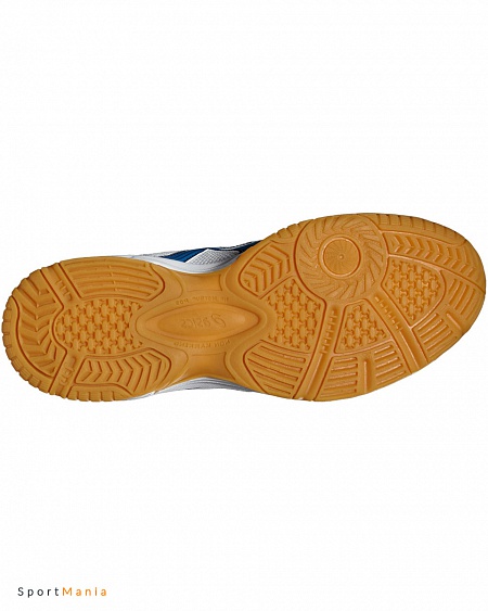 B40NQ-0143 Кроссовки мужские Asics Gel-visioncourt белый, голубой, темно-синий