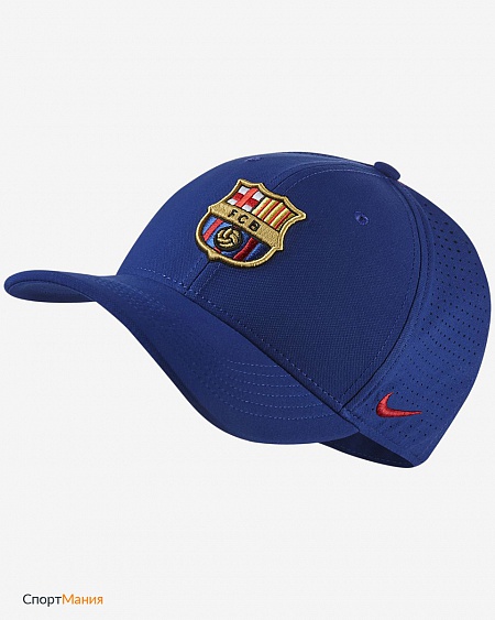 916570-455 Бейсболка Nike FC Barcelona Arobill Classic 99 синий, красный