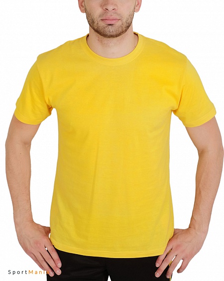 02-12 Футболка мужская Galant желтый
