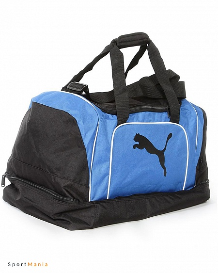 7143403 Сумка Puma Team Cat Football Bag синий, черный