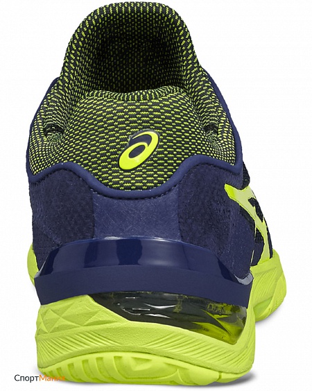 E700N-4907 Теннисные кроссовки Asics Court FF темно-синий, светло-зеленый