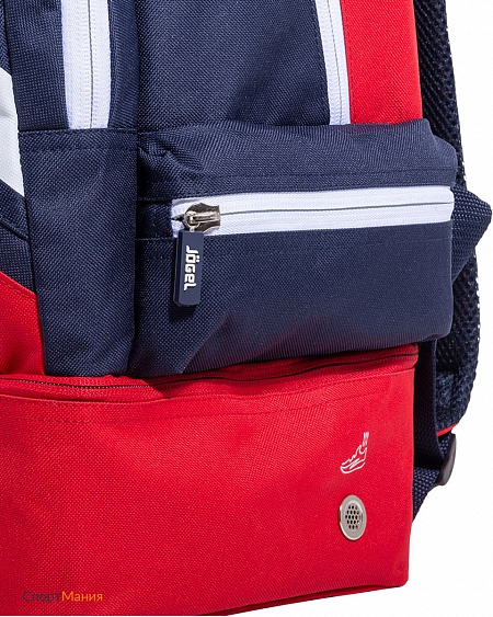 JBP-1903-291 Рюкзак Jogel Double Bottom красный, темно-синий