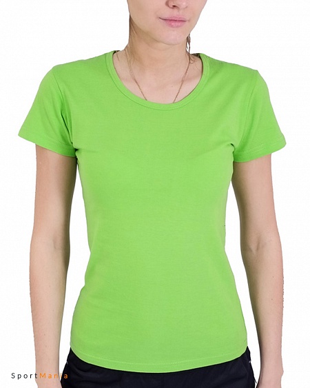 02W-26 Футболка женская Galant светло-зеленый