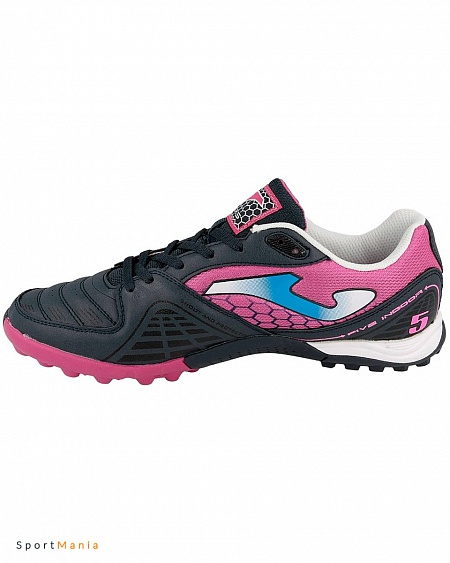 LIGAW.503.PT Бутсы турфы Joma Liga 5 черный, розовый, белый