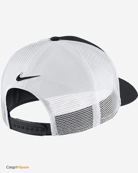 AJ6511-011 Бейсболка Nike FC CLC99 Cap черный, белый
