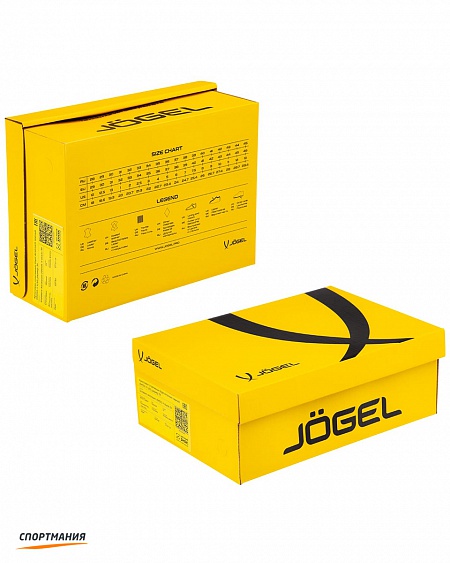 JSH101-K Детские футзалки Jogel Rapido красный, желтый