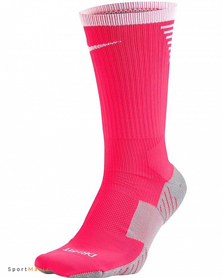 SX5345-617 Носки тренировочные Nike Stadium Football Crew розовый, белый
