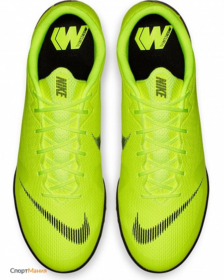 AH7384-701 Шиповки Nike MercurialX Vapor 12 Academy TF светло-зеленый