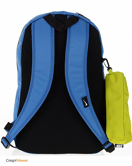 BA5405-476 Рюкзак детский Nike Elemental синий, неоновый-желтый, черный