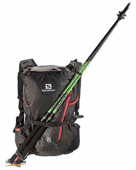 L37997400 Рюкзак Salomon Bag Agile 20 AW черный, красный