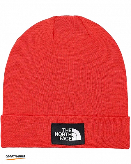T93FNTWU5 Шапка The North Face Dock Worker Recycled красный