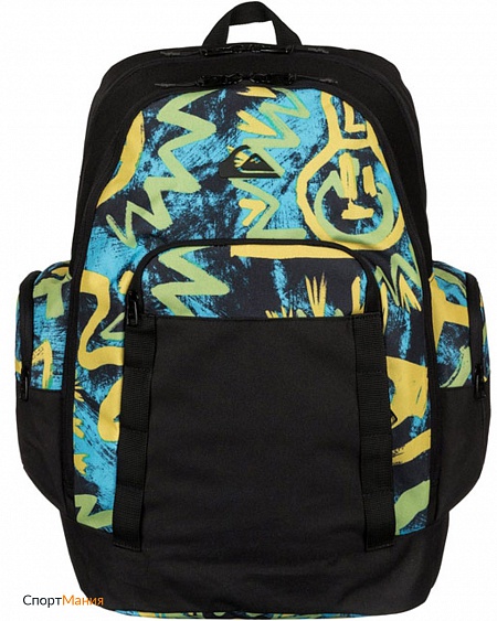 EQYBP03082-YHG7 Рюкзак Quiksilver 1969 Special черный, голубой, желтый