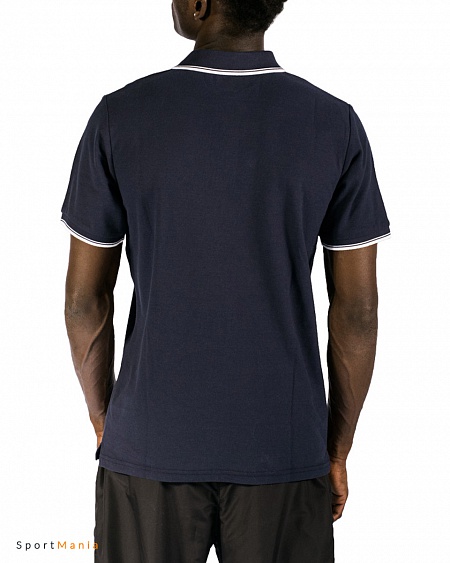 04T-46 Поло Trophy темно-синий, белый