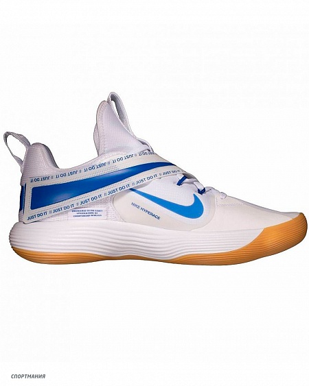 CI2955-140 Кроссовки для волейбола Nike React Hyperset белый, синий