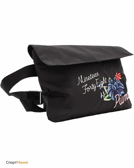 7528409 Сумка на пояс женская Puma Prime X-Belt Bag Premium черный