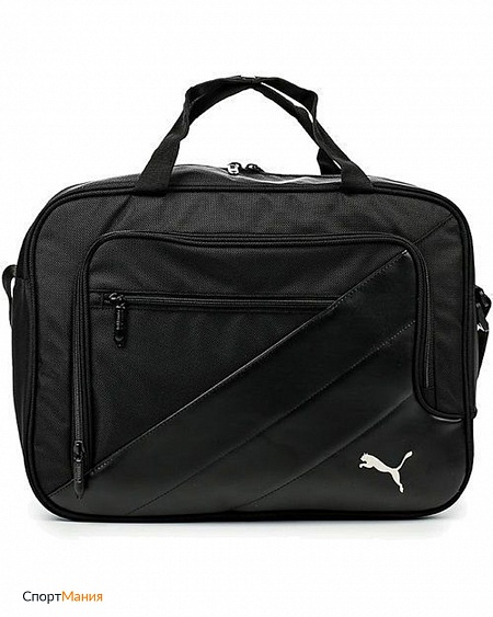 7237501 Портфель Puma Team Messenger Bag черный