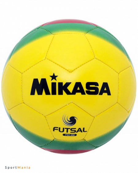 MIKASAFSC-450 Мяч мини-футбольный Mikasa FSC-450 желтый, зеленый, красный